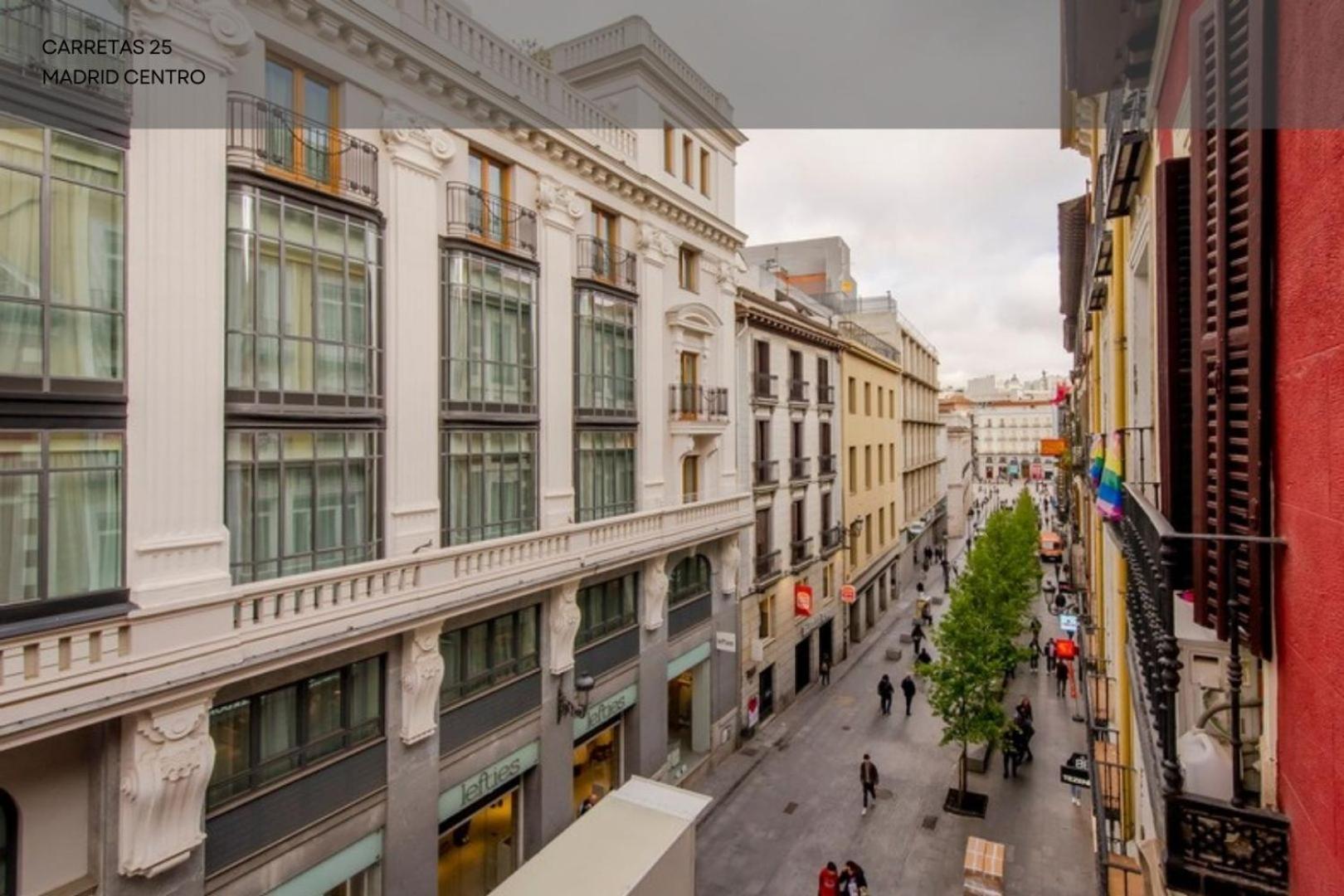 Apt 1Hab 3Px Calle Carretas-Puerta D Sol - Sin Ascensor Madrid Buitenkant foto